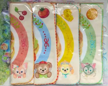 더피 앤 프렌즈 원더풀 키친 미니 타월 4개