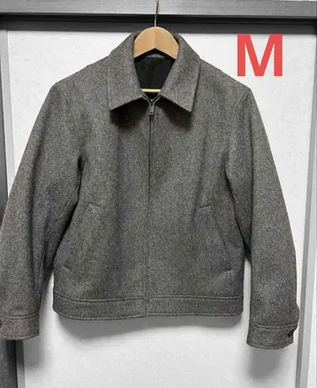 GU 코지 멜톤 집업 블루종