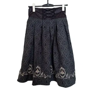 엑시즈팜 디즈니 빌런즈 스커트 그린