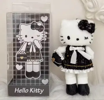 키티 홍콩 한정판 스타일업 블랙 롱 레그 키티 GOGO