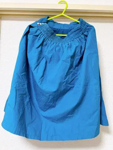 graniph 플레어 스커트 파랑 Lady F