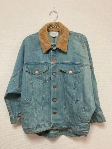 BAND OF OUTSIDERS 보아 옷깃 데님 자켓