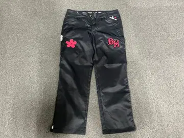 버디 헌트 블랙 핑크 벚꽃 패턴