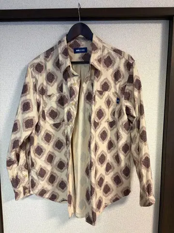 WIND AND SEA 패턴 긴팔 셔츠