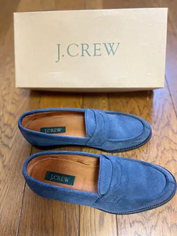 J.CREW 블루 스웨이드 로퍼 10