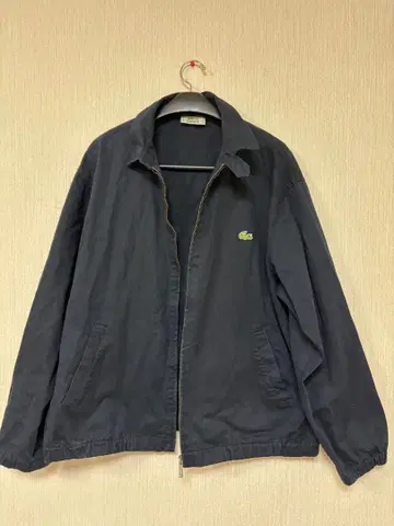 Lacoste 네이비 지퍼 자켓