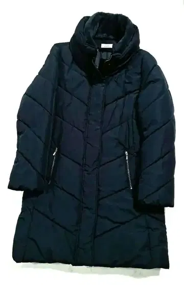 충전솜 코트 카라 플리스 부착(탈부착 가능) 다크 네이비 L 사이즈