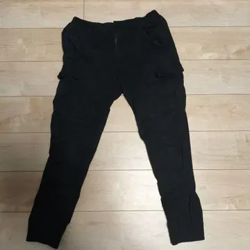 NUMBER (N)INE DENIM 블랙 카고 팬츠