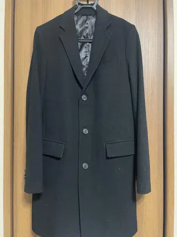 블랙 체스터 코트