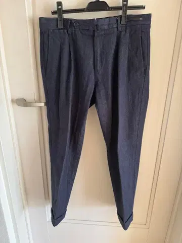 PT01 다크 블루 데님 슬랙스 46