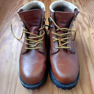 G.T. Hawkins GT 4411 브라운 가죽 워크 부츠