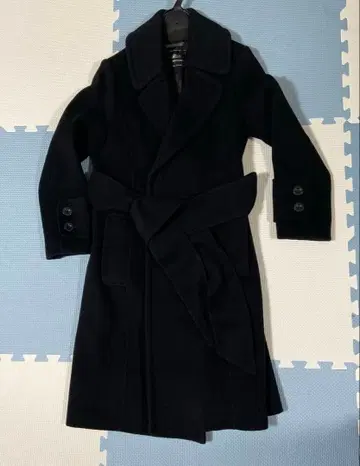 그레이스 콘티넨탈 롱 코트 블랙