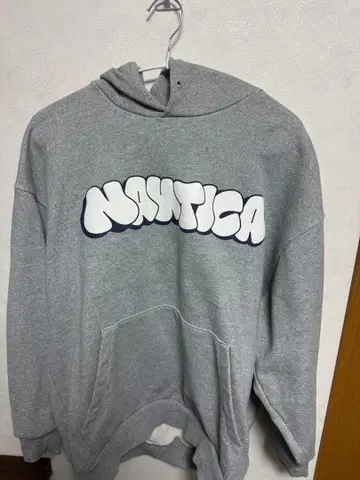 NAUTICA 빈티지 컬렉션 후드티 M 그레이