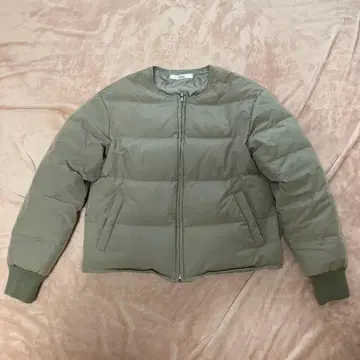 다운 자켓 숏 기장 그레이지 계열