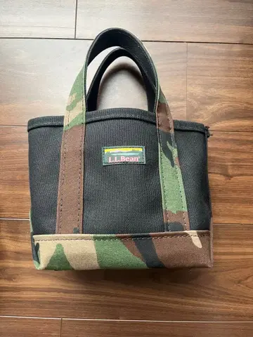 L.L.Bean 카모플라쥬 토트백 미니