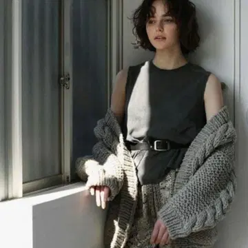 TODAYFUL 케이블 핸드 니트 가디건