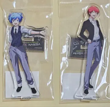 암살교실 10주년 아크릴 스탠드 시오타 나기사 아카바네 카르마