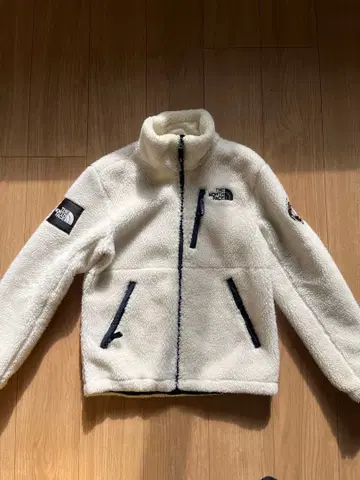 THE NORTH FACE 플리스 자켓 화이트 XS