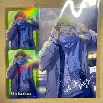 파라라이 에모카페 호쿠사이 클리어 시트 엽서