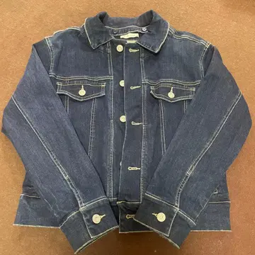 THE SHOP TK 다크 블루 데님 자켓