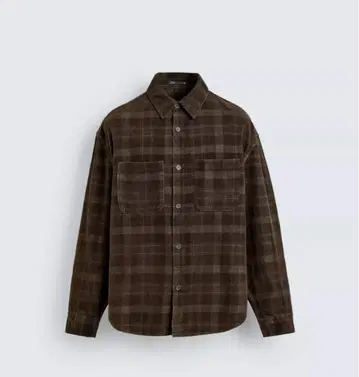 ZARA 체크 셔츠