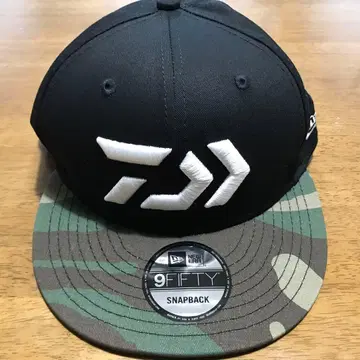 DAIWA 9FIFTY 스냅백 캡 BK/카모플라쥬/NEWERA 콜라보