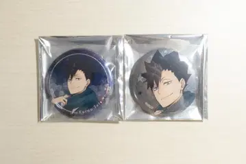 하이큐!! 코스모 월드 캔뱃지 쿠로오 테츠로