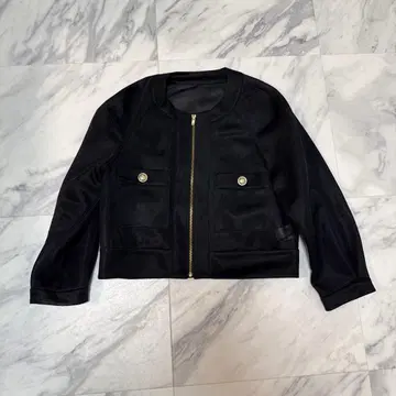 Diagram 노카라 자켓 블랙 36