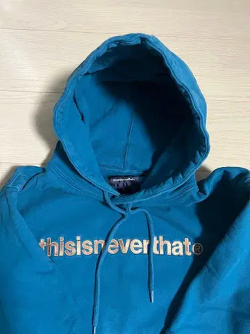 thisisneverthat 블루 후드티 L 사이즈