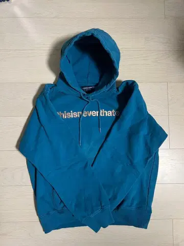 thisisneverthat 블루 후드티 L 사이즈