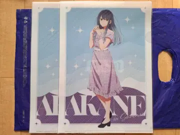 쿠로카와 아카네 A4 클리어 파일 세븐일레븐 한정품 1