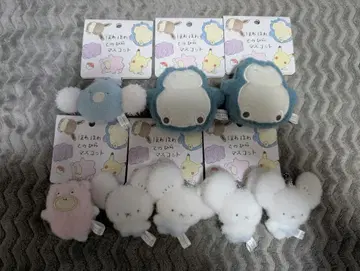 4종 5개 세트 폭신폭신 손바닥 마스코트 포켓몬 센터 포켓몬 치르노