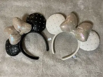 디즈니 미니 마우스 머리띠 퀼팅 2개 세트