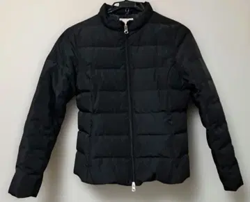 블랙 다운 자켓