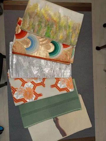 후쿠로 오비 묶음 판매 6점 리메이크용