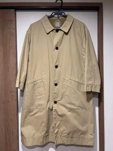 [ 새상품급 ] marble SUD 베이지 롱 코트 [ 단종 ]