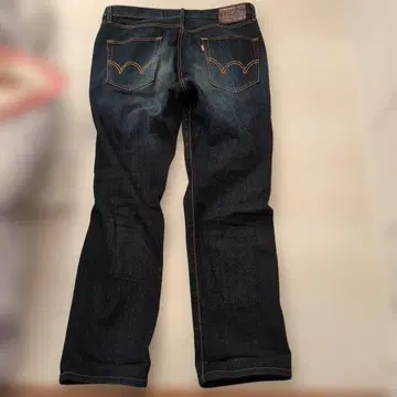 EDWIN Lot 503 다크 블루 스트레이트 청바지 W30 L30