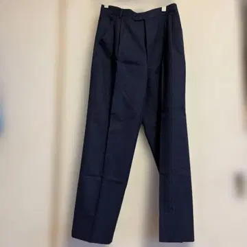 까스텔바작 네이비 투 턱 슬랙스