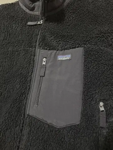 레어 2021 L 사이즈 파타고니아 레트로x 올 블랙 검정 플리스