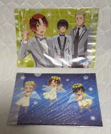 [ 미개봉 새상품 ] 헤타리아 클리어 파일 세트