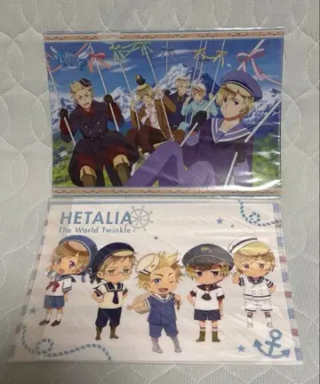 [ 미개봉 새상품 ] 헤타리아 클리어 파일 세트