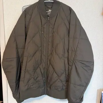 리사이클 하이브리드 다운 자켓 L 화이트 마운티니어링