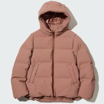 [새상품급] UNIQLO 심리스 다운 S 핑크