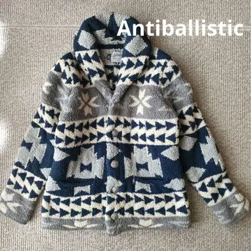 Antiballistic 기하학 패턴 플리스 자켓