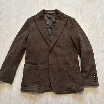 브라운 테일러드 자켓 46