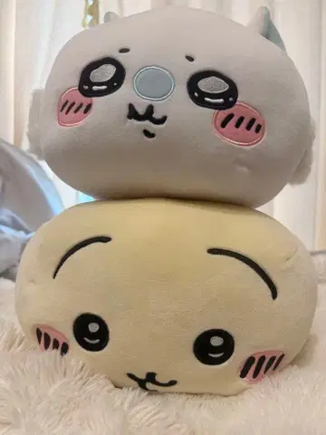 [치이카와 인형뽑기 경품] 토끼 모몬가 봉제 인형 세트