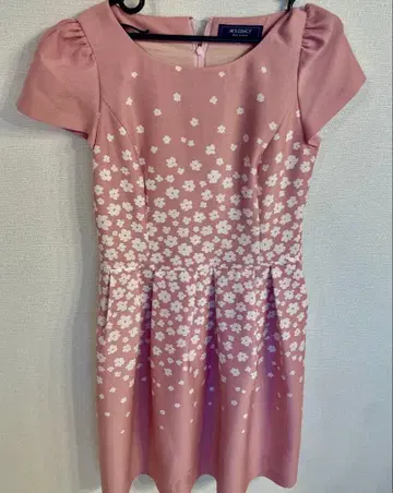 M'S GRACY 꽃무늬 반팔 원피스 40