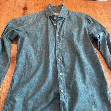 Bevilacqua 꽃무늬 코튼 셔츠 M