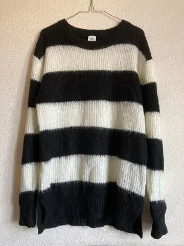 니트 스웨터 모헤어 스웨터