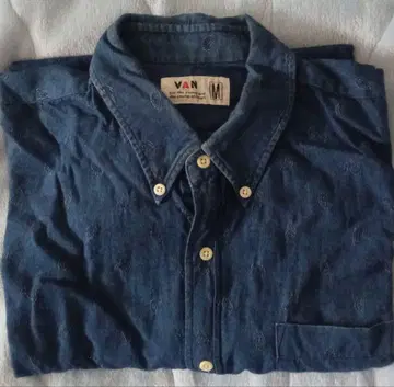 VAN 긴팔 셔츠 (1980년대) M